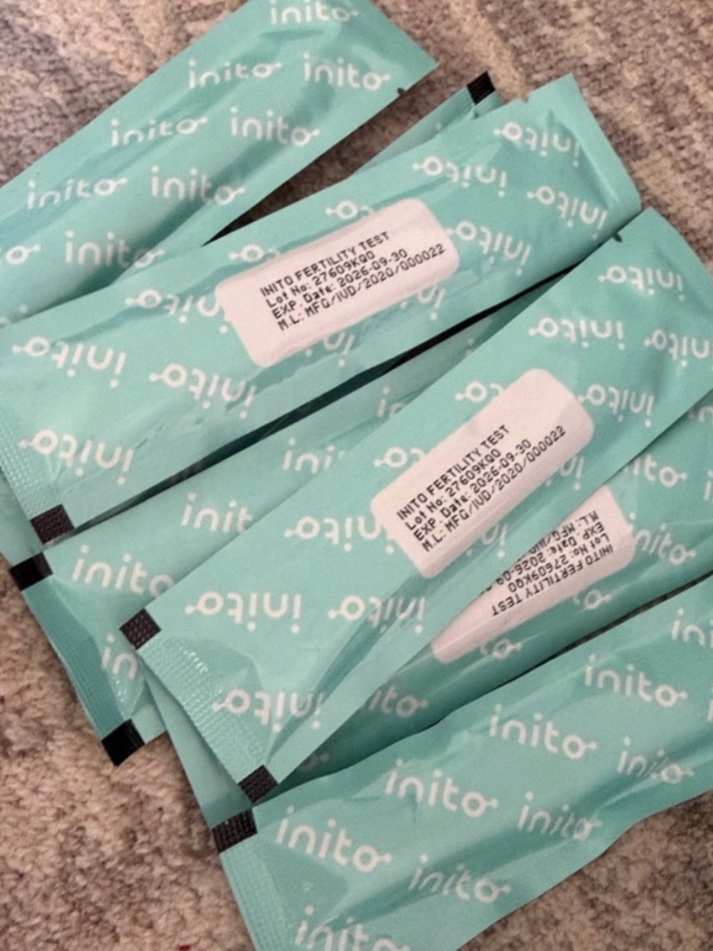 Fertility Monitor Test Strips - Mint Teal